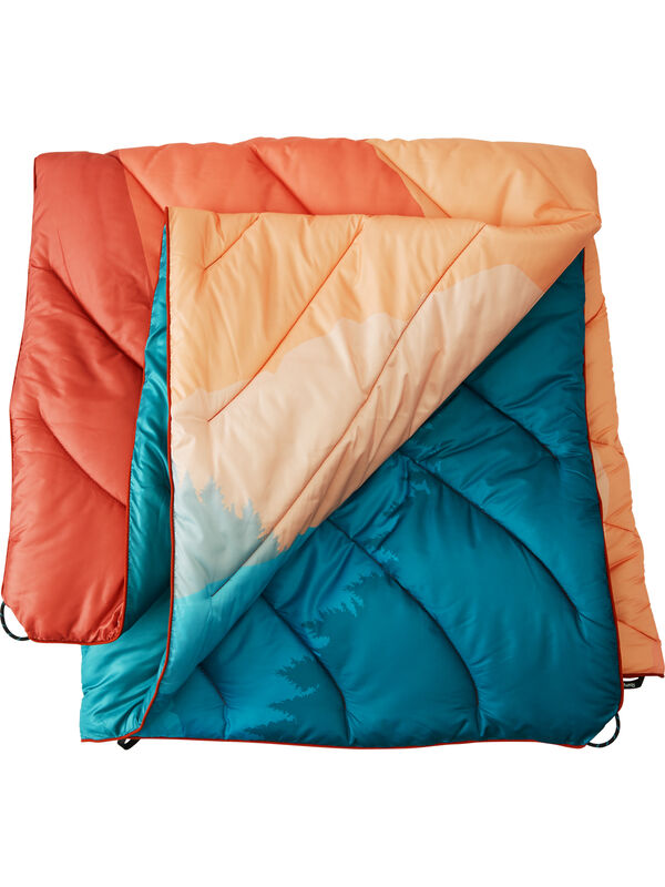 Rumpl Blanket Puffer: Retro Rays