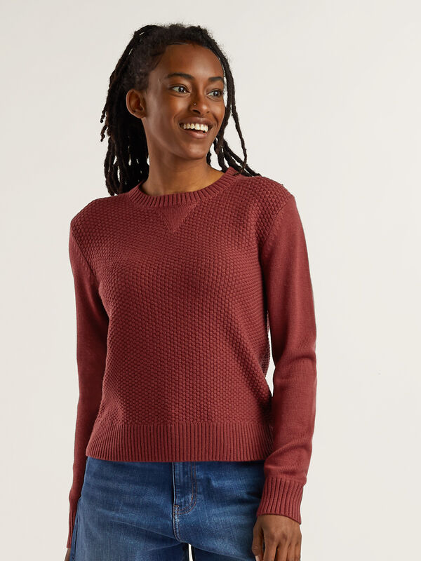 Breakthrough Merino Blend Crew Neck Sweater