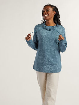 Women's French Terry Hoodie: Cabrillo Buttercup