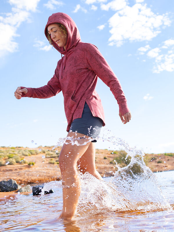 Women's French Terry Hoodie: Cabrillo Buttercup