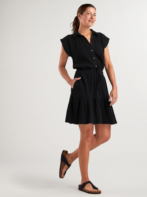 Beach Cover Up: Alex Gauze Dress