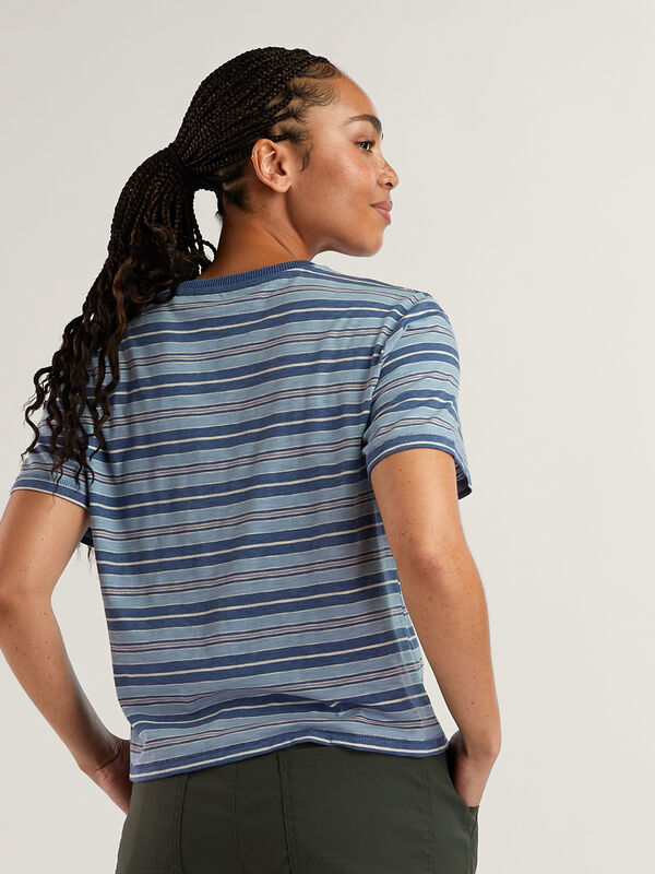 Toad&Co Women's Cropped Tee: Maverick