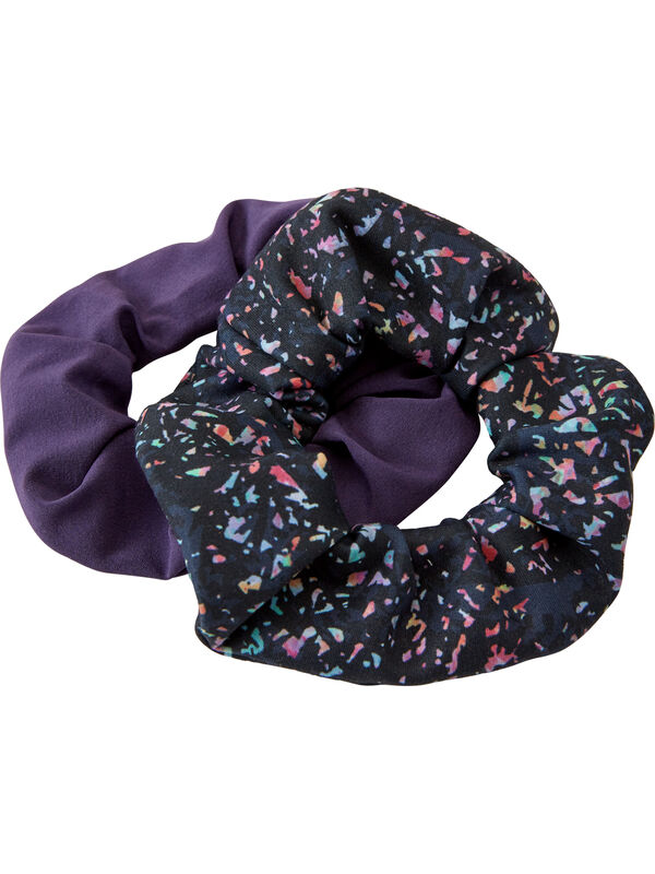 Upcycled Hair Scrunchies with Recycled Fabric
