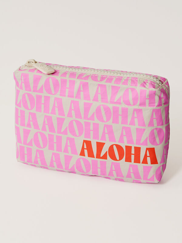 Aloha Mini Zipper Pouch