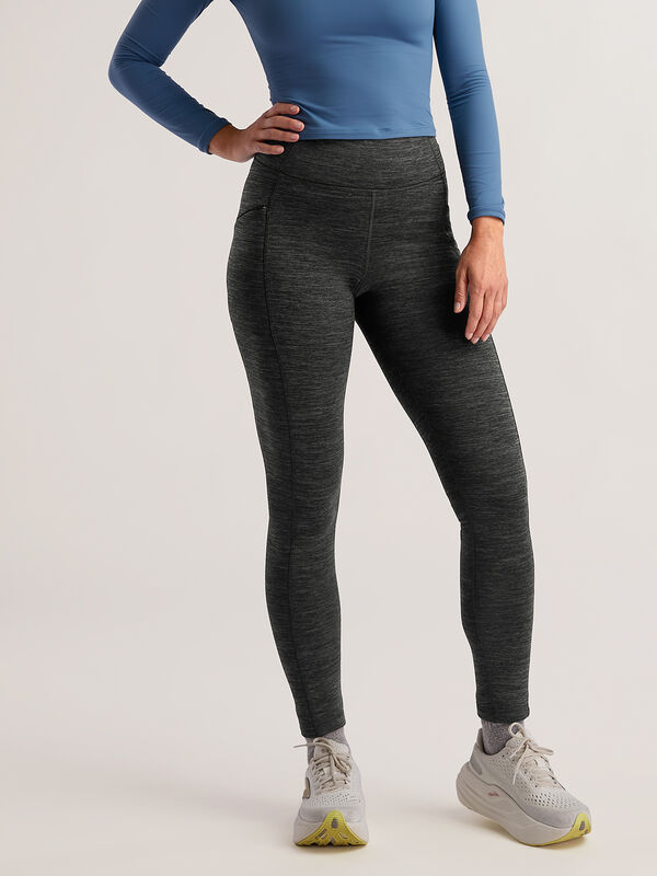 Women's Fleece Lined Leggings: Crash - Regular