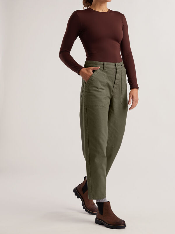 prAna Women&rsquo;s Barrel Leg Workwear Bishop Pants