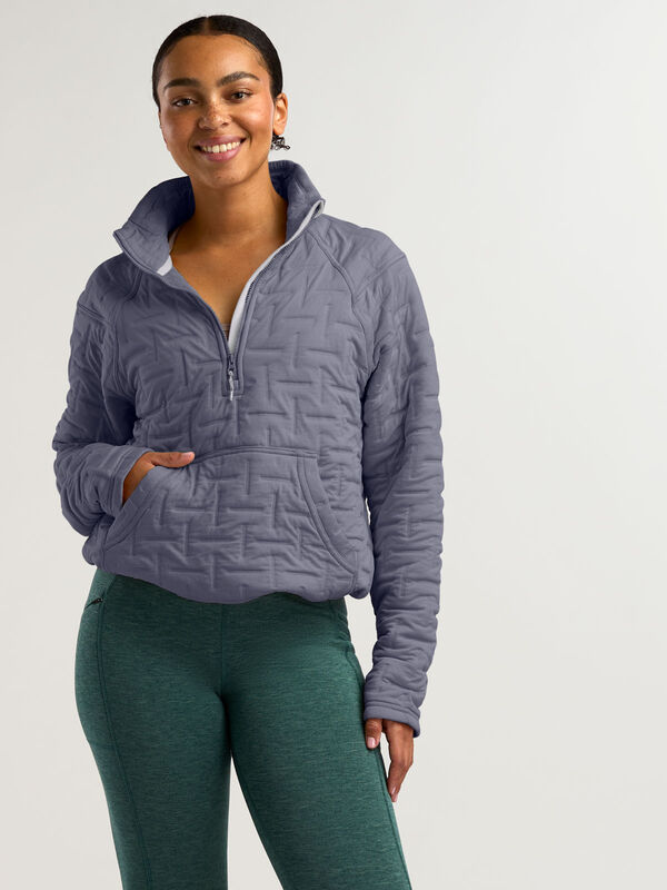 Women&rsquo;s Outta Range Quilted 1/4 Zip Pullover | Title Nine