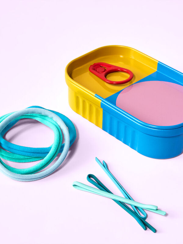 Tinned Goods Women&rsquo;s Adventure Hair Tie & Bobby Pin Tin