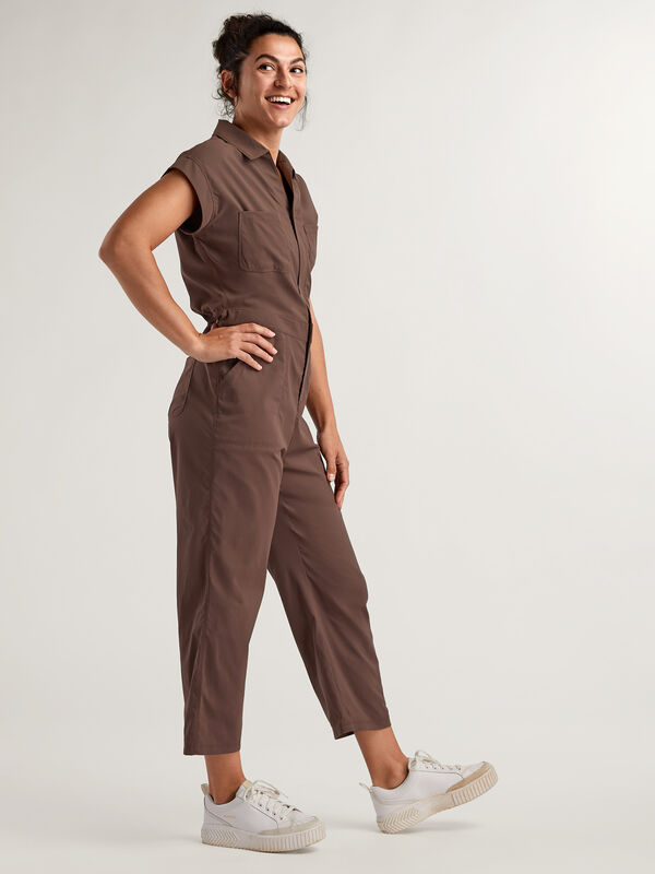 Short Sleeve Jumpsuit: Evelyn