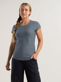 Ruched T Shirt Short Sleeve Grace