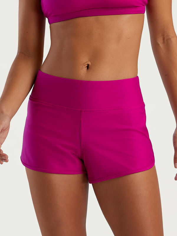 Women's Swim Shorts with Zipper Pockets
